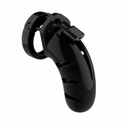 Mancage Model 03 Deluxe Chastity Cage (Black) - sht-mcg003blk