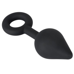 Analplug mit Rückholring von Black Velvets - or-0533149