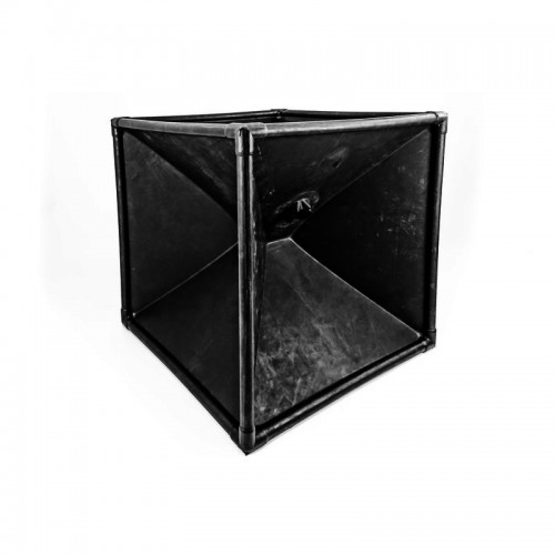 Latex Vacuum Cube by Rubber Shock, an essential for any BDSM, bondage and latex fetishist! Available in black, red & smoky grey