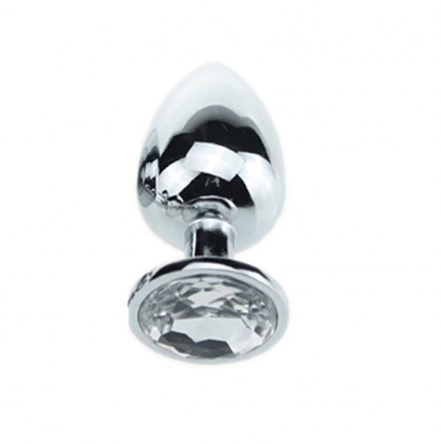 Attractive Butt Plug Clear Jewelry Ø 1.1 inch by MAE-Toys - bhs-106clr27