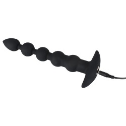 Oplaadbare Anal Beads van Black Velvets - or-0592820