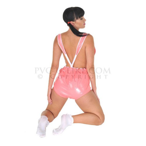 ABDL Dungeree Broek van PVC-U-Like - pul-ab07