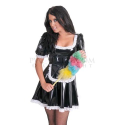 PVC Waitress Sissy Dress - male fit by PVC-U-Like - pul-un18