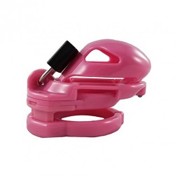 THE VICE Chastity Device MINI - PINK - ri-4263