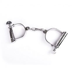 Steel Darby Handcuffs by Kiotos Steel - opr-112-tms-0010