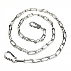 Rimba - Chain welded with carabine hooks 150 cm - ri-7768