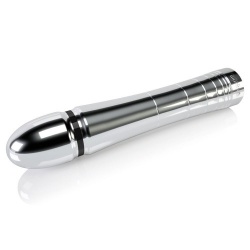 handmade high-quality and hygienic medical aluminium, carefully polished Dildo Glossy Glen by Mystim