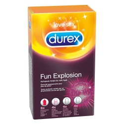 Fun Explosion - 18 Condoms by Durex - or-0410721