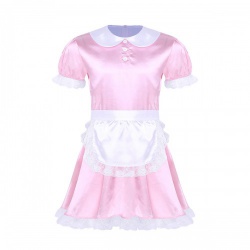 Pink Sissy Maid Dress by MAE-Wear - mae-cl-085