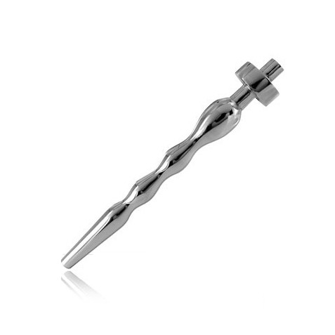 Waved Penis Plug Edelstahl Dilator Penisplug - du-134940