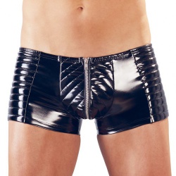 Men's Vinyl Shorts by Black Level - or-2890488