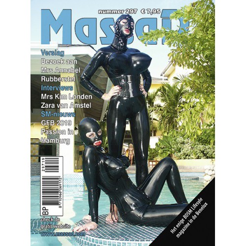 Massad BDSM Magazine 297 - Massad editie Aug - Sept 2019 - ms-massadmagazine297