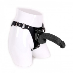 COX Strap-On + Dildo 008 - Black by Kiotos - opr-307905