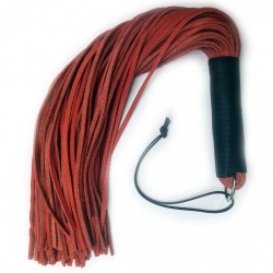 Whip of soft nappa leather 72 threads - os-0148-3r