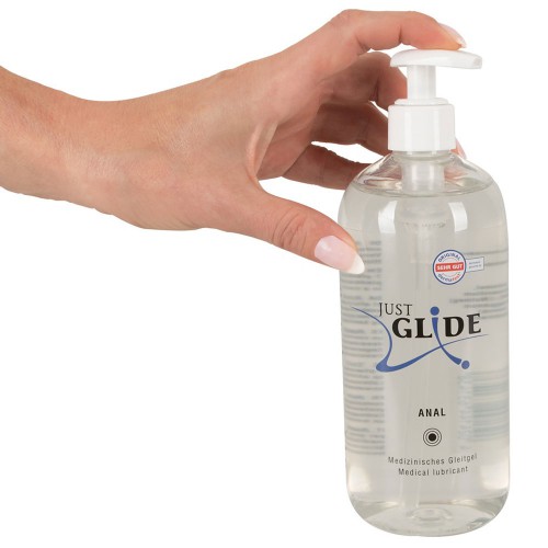 Just Glide Anaal 0,5L medisch glijmiddel 