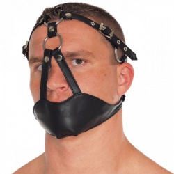 Leather Muzzle Head Harness by Rimba - ri-7977