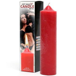 Red Hot Wax BDSM candle Ø 4.9 x 20.5 cm - ri-8116