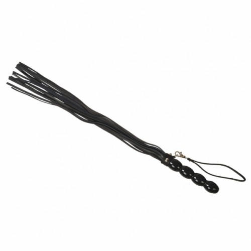 Flogger with Beaded Grip by P.M. Body Leather - pml-3729