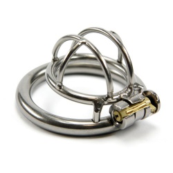 Steel Micro Chastity Cage by MAE-Toys - mae-sm-212