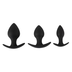 3-piece Anal Trainer Set by Black Velvets - or-05357880000