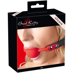 Siliconen Ball Gag van Bad Kitty - or-24918693001