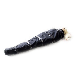 Nylon Bondage Bodybag met 5 Riemen - opr-3010018