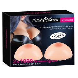 Silicone Breasts 2 x 1000gr by Cottelli Collection - or-24607265001