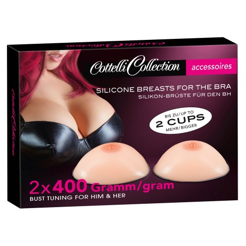 Silicone Breasts 2 x 400gr by Cottelli Collection - or-24605565001
