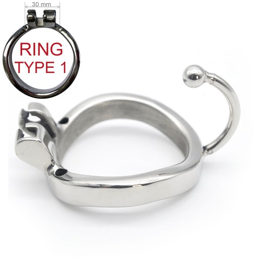 Anatomically Shaped Ring (50mm) with ball splitter for CB - mae-sm-093-50