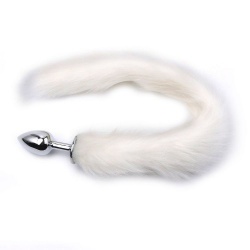 Fox Tail Plug White - opr-3330027