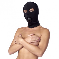 Spandex Masker met Geïntegreerde Ball Gag van Rimba - ri-8111