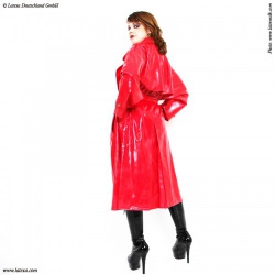 Ladies' Latex Trenchcoat by Latexa - la-3012d