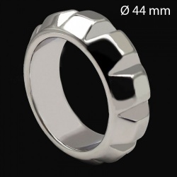 Stainless steel Diamond Cockring 44 mm - mae-133895