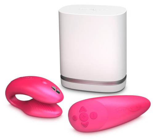 couple's We-Vibe vibrator Chorus via app - Pink - or-05985420000