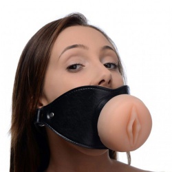 Pussy Face Oral Sex Mouth Gag by Master Series - opr-1070010