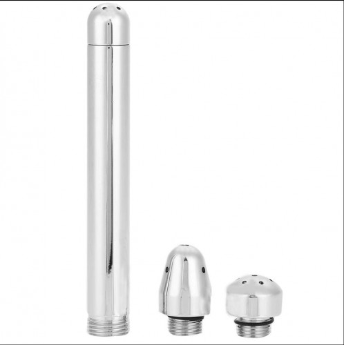 Aluminium Intim-shower met 2 Douchekoppen van MAE-Toys - mae-sm-143