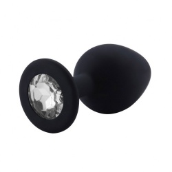 Kristallamulett Silikon Butt Plug - Small - 2136000079