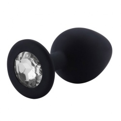 Crystal amulet silicone butt plug Medium - 2136000084