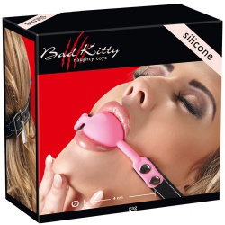 Silikonknebel - Pink von Bad Kitty - or-24918773001