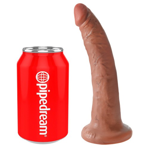 King Cock 7" Latino Farbig Naturdildo mit Saugfuß - or-05444850000