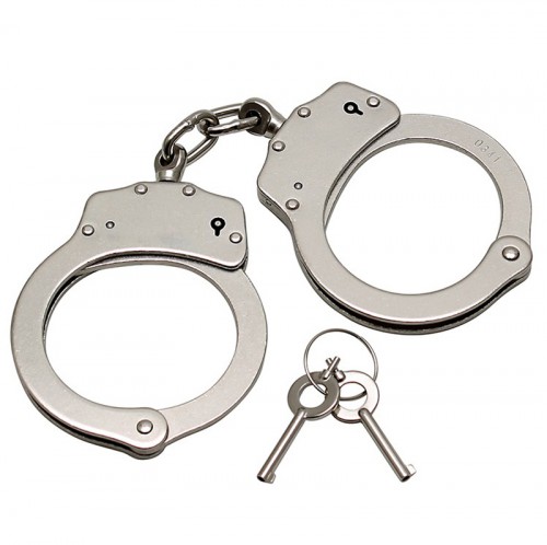 Heavy Steel Handcuffs by Rimba - ri-7612