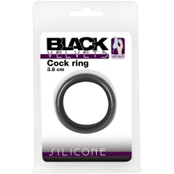 Silikonen Cock Ring Ø 38 mm van Black Velvets - or-05180930000
