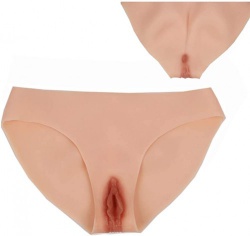 Crossdresser Panty Silicone Fake Vagina Briefs - jfs-svbs