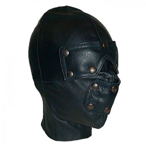 Mister B Leather Slave Hood - mrb-630200