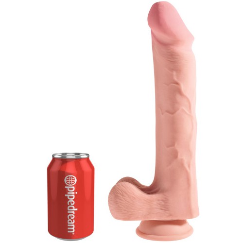 12" Triple Density Cock with Balls van King Cock by Pipedream - 05455460000
