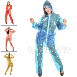 SU40 - Stock 2 piece rainsuit by PVC-U-Like - pul-su40
