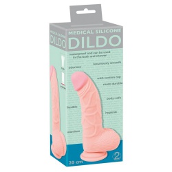 20 cm / 7.9 inch Medical Silicone Dildo by You2Toys - or-05266730000
