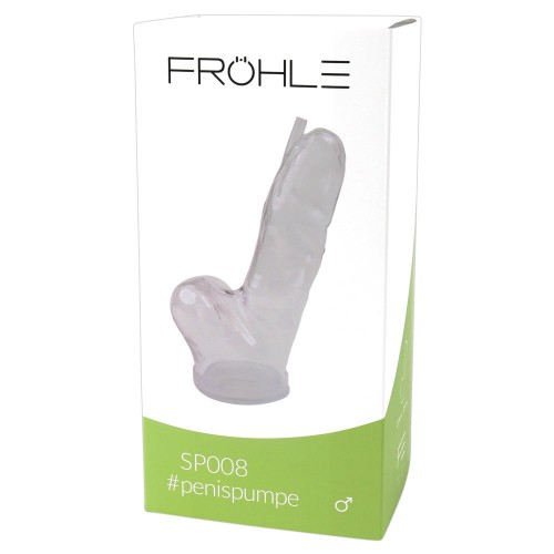 SP008 Realistic Penis Cylinder L, crystal clear by FRÖHLE - or-05032740000