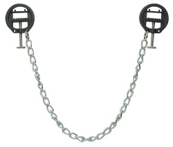 verstellbare Nippelkette von Fetish Collection - or-05275640000