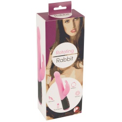 Rotating Rabbit vibrator Pink by You2Toys - or-05966980000